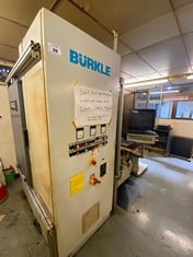 1996 Burkle MTV 100/1 Vacuum Press s/n 7379 (RAMS REQUIRED FOR APPROVAL PRIOR TO COLLECTION)