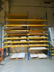 Two Bays of Racking and Contents to include various packs of Ventec Sheets