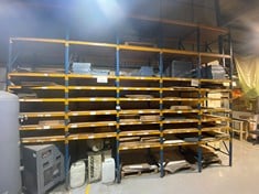 Five Bays of Racking and Contents to include various packs of Ventec Sheets, Blue Pads and Cardboard