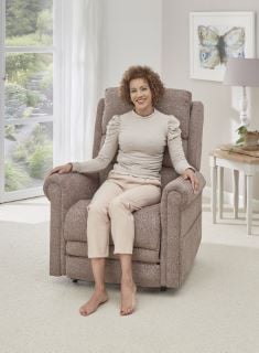 COMFORT SEEKER SERENITY RISER RECLINER PEBBLE RRP £1999.99