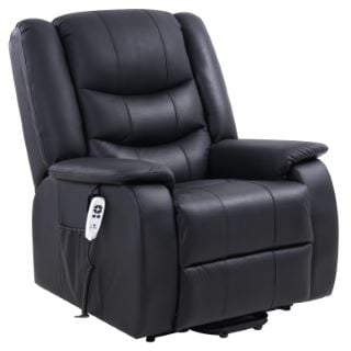 STRADA RISER RECLINER BLACK RRP £999.00