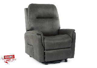 QUATTRO DELUXE RISER RECLINER IRON GREY RRP £2299.99