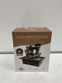 QTY OF ITEMS TO INCLUDE CASCADING ROCKS WATER FOUNTAIN