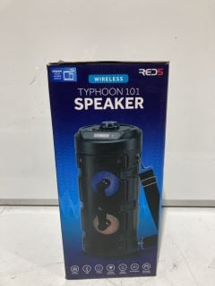 QTY OF ITEMS TO INCLUDE RED5 WIRELESS TYPHOON 101 SPEAKER