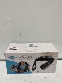 QTY OF ITEMS TO INCLUDE SHIATSU BACK & NECK MASSAGER