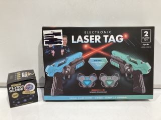 QTY OF ITEMS TO INCLUDE ELECTRONIC LASER TAG