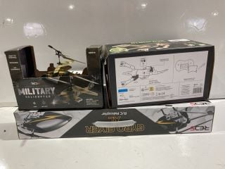 QTY OF ITEMS TO INCLUDE GYRO FLYER XL R/C HELICOPTER