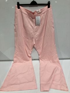 1 X BOX OF PREMIUM DESIGNER APPAREL TO INCLUDE FOREVER UNIQUE PINK TROUSERS UK 20