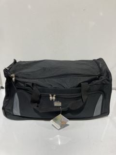 5 X BLACK HOLDALL WITH WHEELS