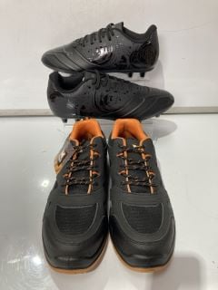 CANTERBURY PHOENIX GENESIS TEAM FG AU BLACK SIZE 11 + MAVERICK SAFETY WORK BOOTS SIZE 11