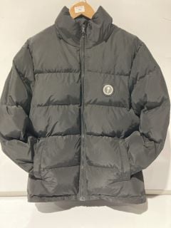 TRAPSTAR BLACK PUFFER JACKET SIZE M