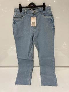 4X MISGUIDED LIGHT BLUE JEANS SIZE 12 RRP £80