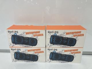 BOX OF HEYSONG WATERPROOF SPEAKERS