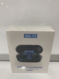 BOX OF XG-13 WIRELESS EARPHONES