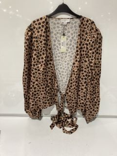 BY VERY ANIMAL PRINT DRESS SIZE 14 + BY VERY MULTI PRINT DRESS SIZE 2XL RRP £72