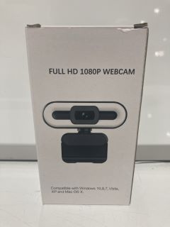 BOX OF ITEMS TO INCLUDE FULL HD 1080P WEBCAM