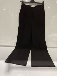 3X MICHELLE KEEGAN TROUSERS BLACK SIZE 8 RRP £95