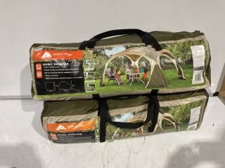 2 X OZARK TRAIL DOME SHELTERS