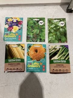 1 X BOX OF GARDENING SEEDS TO INCLUDE SQUASH