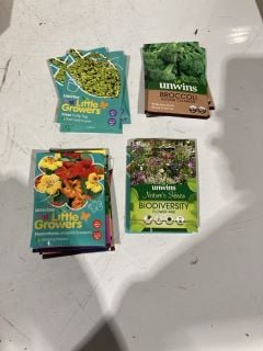 1 X BOX OF GARDENING SEEDS TO INCLUDE FLOWERS