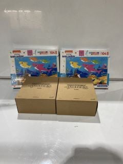 BOX OF ITEMS TO INCLUDE PINKFONG BABY SHARK 104 PICE PUZZLE