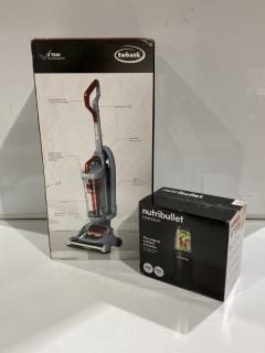 EWBANK BAGLESS UPRIGHT VACUUM CLEANER, TO ALSO INCLUDE NUTRIBULLET STARTER KIT