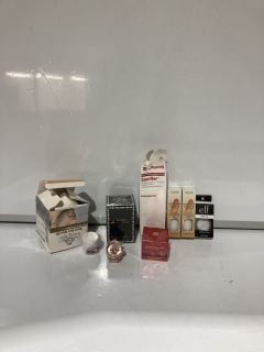 BOX OF BEAUTY ITEMS TO INCLUDE DAISY MARC JACOBS 30ML