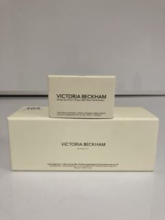 VICTORIA BECKHAM SMOKY EYE BRICK SATIN MATTE EYESHADOW 4 X 8.5G (810021280158) RRP £ 56 SATIN KAJAL LINER 8 X 1.2G (810021282022) RRP £32