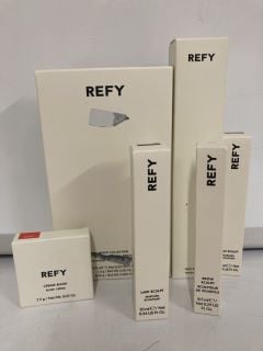 A COLLECTION OF REFY TO INCLUDE LASH SCULPT MASCARA BLACK 10ML (5060868650880) DUO BRUSH (5060868650149) TOTAL RRP £126