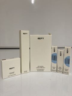 A COLLECTION OF REFY TO INCLUDE DUO BRUSH (5060868650149) LASH SCULPT MASCARA BLACK 10ML (5060868650880) TOTAL RRP £116