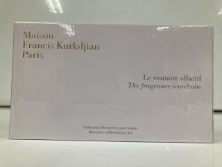 MAISON FRANCIS KURKDJIAN PARIS THE FRAGRANCE WARDROBE 11ML RRP £205 (SEALED UNIT) (3700559613788)