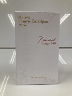 MAISON FRANCIS KURKDJIAN PARIS BACCACAT ROUGE 540 70ML RRP £245 (3700559603116)