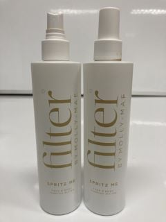 2 X FILTER BY MOLLY MAE SPRITZ ME FACE AND BODY TANNING WATER 200ML (5065006390239)