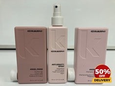 KEVIN MURPHY VOLUME ANGEL WASH SHAMPOO 250ML ANGEL RINSE CONDITIONER 250ML ANTI GRAVITY SPRAY 150ML RRP £65 (9339341060659)