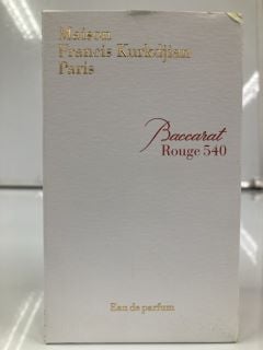 MAISON FRANCIS KURKDJIAN PARIS BACCACAT ROUGE 540 70ML RRP £245 (3700559603116)