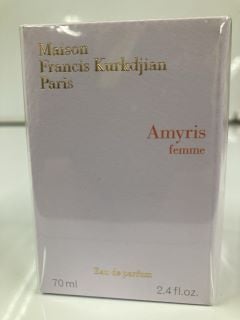 MAISON FRANCIS KURKDJIAN PARIS AMYRIS FEMME EAU DE PARFUM 70ML RRP £185 (SEALED UNIT) (3700559613023)