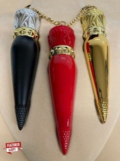 CHRISTIAN LOUBOUTIN LIPSTICK VELVET MATTE ROUGE LOUBOUTIN LIPSTICK LIPSTICK SILKY SATIN RRP £252 (8435415085892)