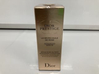 DIOR PRESTIGE LA MICRO-HUILE DE ROSE ADVANCED SERUM 30ML RRP £210 (SEALED UNIT) (3348901523035)