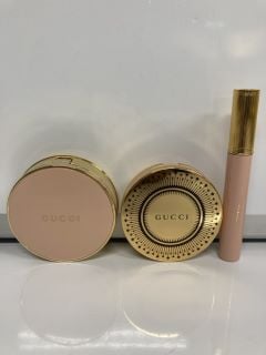 A COLLECTION OF GUCCI ITEMS TO INCLUDE BEAUTY POWDER MAT NATUREL 10G (3616302012657) LASH BY LASH MASCARA (3614229475463) TOTAL RRP £131