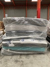 7 X VARIETY OF MATTRESSES OF DIFFERENT SIZES AND MODELS INCLUDING PREMIUM VISCOELASTIC MATTRESSES MEASURING 150X190 CM (MAY BE DIRTY OR BROKEN).