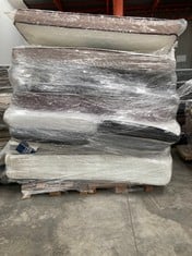 8 X VARIETY OF MATTRESSES OF DIFFERENT SIZES AND MODELS INCLUDING NALUI RANGE DON REST WITH UNSPECIFIED MEASUREMENTS (MAY BE BROKEN OR DIRTY).