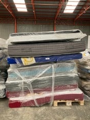 8 X VARIETY OF MATTRESSES OF DIFFERENT SIZES AND MODELS INCLUDING CECOTEC FLOW 8990 HYBRID HEIGHT 32 CM (MAY BE DIRTY OR BROKEN) .