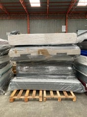 7 X VARIETY OF MATTRESSES OF DIFFERENT SIZES AND MODELS INCLUDING NALUI MATTRESS RANGE DON DESCANSO WITH UNSPECIFIED MEASUREMENTS (MAY BE BROKEN OR DIRTY).