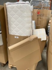 8 X VARIETY OF MATTRESSES AND MATTRESS TOPPERS OF DIFFERENT SIZES AND MODELS INCLUDING MATTRESS CECOTEC FLOW UNSPECIFIED SIZES (MAY BE BROKEN OR DIRTY).