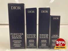 COLLECTION OF DIOR FOREVER GLOW STAR FILTER SUBLIMATING 30ML TO INCLUDE DIOR FOREVER GLOW MAXIMISER 11ML TOTAL RRP £156