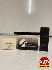 COLLECTION OF LAURA MERCIER TRANSLUCENT LOOSE SETTING POWDER + VELOUR PUFF 49G TO INCLUDE LAURA MERCIER TRANSLUCENT LOOSE SETTING POWDER ULTRA-BLUR 20G  TOTAL RRP £20