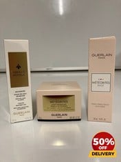 COLLECTION OF GUERLAIN METEORITES 04 LIGHT- REVEALING PEARLS OF POWDER 20G TO INCLUDE GUERLAIN ABEILLE ROYALE ADVANCED YOUTH WATERY OIL 30ML  TOTAL RRP £202