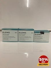 COLLECTION OF ELEMIS PRO-COLLAGEN NIGHT CREAM, ANTI-WRINKLE HYDRATING NIGHT CREAM 50ML TO INCLUDE ELEMIS PRO-COLLAGEN ROSE CLEANSING BALM, HYDRATING CLEANSING BALM 100G TOTAL RRP £269