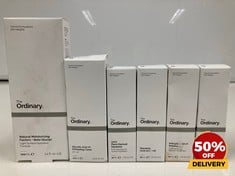 COLLECTION OF THE ORDINARY TO INCLUDE NATURAL MOISTURIZING FACTORS 100ML SALICYLIC ACID 30ML TOTAL RRP £73