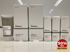 COLLECTION OF THE ORDINARY TO INCLUDE NIACINAMIDE BLEMISH FORMULA 30ML SALICYLIC ACID MASQUE 50ML RRP £123